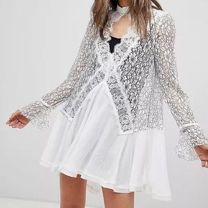 Free People Lace Tunic